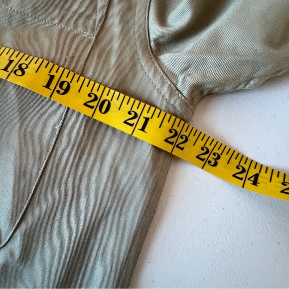 Mossy Oak Heavy Cotton Camo Accent Green Button Down Shirt Medium - Picture 8 of 11